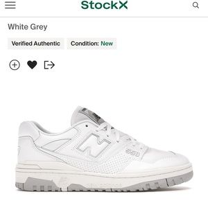 Gray new balance 550.
